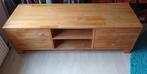 TV Meubel hout, Ophalen, Gebruikt, 100 tot 150 cm, Hout