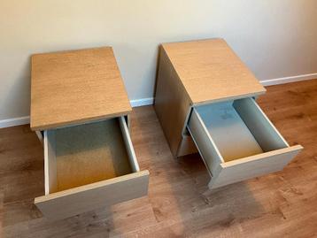 Ikea MALM nachtkastjes - afbeelding 3