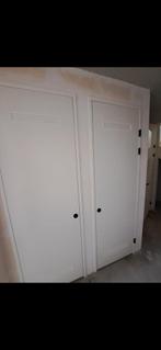 2stuks meterkast deuren incl kozijnen en slot, Doe-het-zelf en Verbouw, Deuren en Horren, Ophalen, Nieuw, Binnendeur, 215 cm of meer