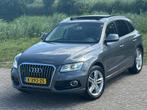 Audi Q5 2.0 TFSI hybrid quattro Pro Line Plus - Monsoon Grij, Auto's, Automaat, Euro 5, Gebruikt, Zwart
