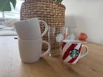 Starbucks mokken en bekkers, Nieuw, Ophalen of Verzenden, Glas, Overige stijlen