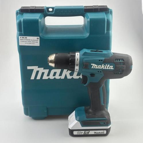 Makita DF488DWE Boormachine + Extra Accu (2020) | Nette staa, Doe-het-zelf en Verbouw, Gereedschap | Boormachines, Zo goed als nieuw