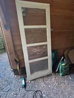 Hardhouten binnendeur, Doe-het-zelf en Verbouw, Deuren en Horren, Ophalen, 80 tot 100 cm, 215 cm of meer, Binnendeur