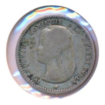  Nederland 10 Cent 1892 Wilhelmina   beschikbaar voor biedingen