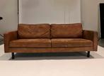 Bruine driezitsbank, Huis en Inrichting, Ophalen, Gebruikt, Driepersoons, 75 tot 100 cm