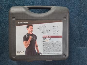 Dumbbellset voor krachttraining 20 kg beschikbaar voor biedingen