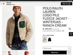 RALPH LAUREN LOGO PILE FLEECE JACKET, Maat 52/54 (L), Overige kleuren, Ralph Lauren, Nieuw