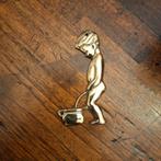 Manneke pis voor herentoilet, Ophalen of Verzenden, Goud, Overige materialen