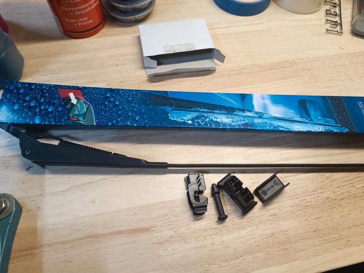 Porsche 944 achter wisser arm compleet., Auto-onderdelen, Ruiten en Toebehoren, Porsche, Ophalen of Verzenden