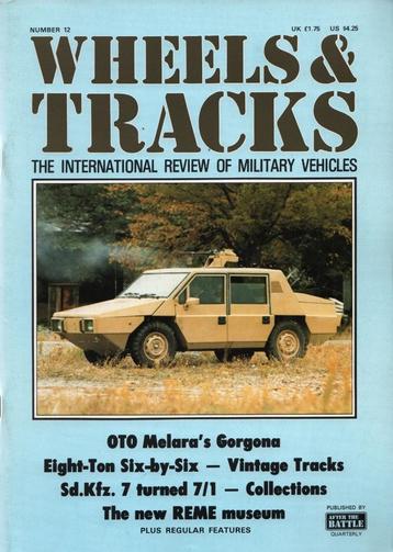 WHEELS & TRACKS magazine No 12 Sd.Kfz.7 turned 7/1 beschikbaar voor biedingen