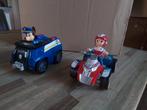 Paw patrol Ryder en chase met quad en auto, Ophalen of Verzenden, Gebruikt