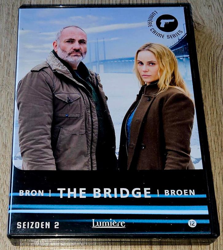 The Bridge - Bron | Broen - Seizoen 2  - 4DVD Box, Cd's en Dvd's, Dvd's | Tv en Series, Zo goed als nieuw, Thriller, Vanaf 12 jaar