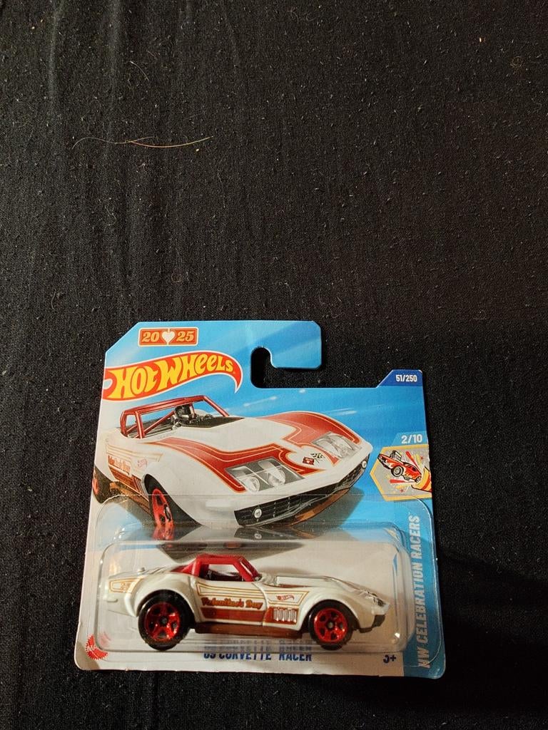 Hot Wheels '69 Corvette Racer - valentine's, Ophalen of Verzenden, Nieuw, Auto