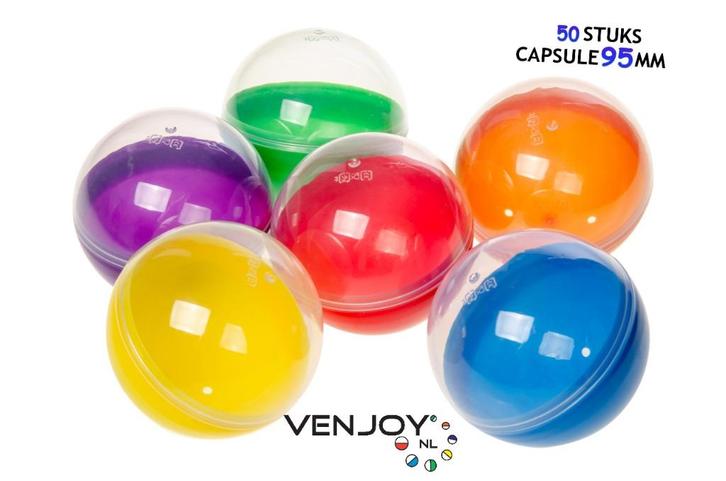 Lege plastic speelgoed CAPSULES - vending ballen automaat, Verzamelen, Automaten | Overige, Nieuw, Verzenden