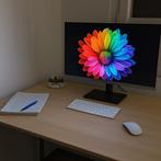 HP 27f 4K – stijlvolle en scherpe monitor voor werk of thuis, Hp, IPS, Minder dan 1 ms, VGA