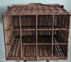 Rotan wijnrek afm 52x28x35 cm, Huis en Inrichting, Woonaccessoires | Wijnrekken, Ophalen of Verzenden, Gebruikt, Minder dan 50 cm