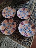 4x antiek Japans porselein Imari bord wandbord, Ophalen of Verzenden