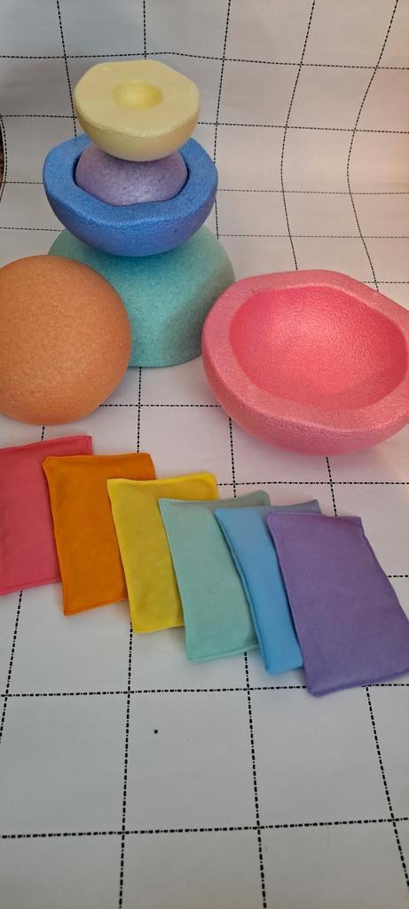 Stepping Stones met pittenzakjes, Kinderen en Baby's, Speelgoed | Educatief en Creatief, Nieuw, Ontdekken, Ophalen of Verzenden
