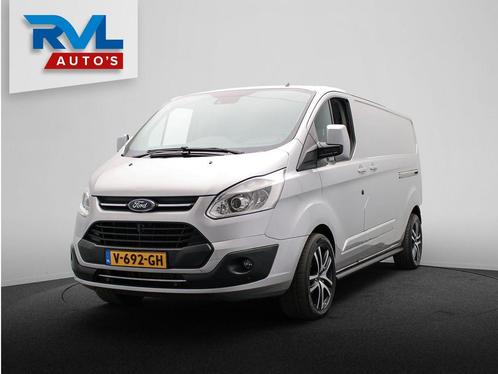 Ford Transit Custom 340 2.0 TDCI L2H2 Trekhaak Navigatie Cam, Auto's, Bestelauto's, Bedrijf, Te koop, ABS, Achteruitrijcamera
