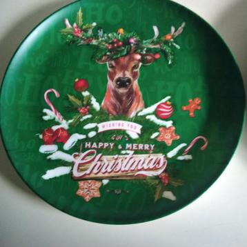 Leuke melamine kerst bord en beker voor kind beschikbaar voor biedingen