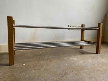 Ikea schoenenrek Tjusig hout 99x34x37 beschikbaar voor biedingen