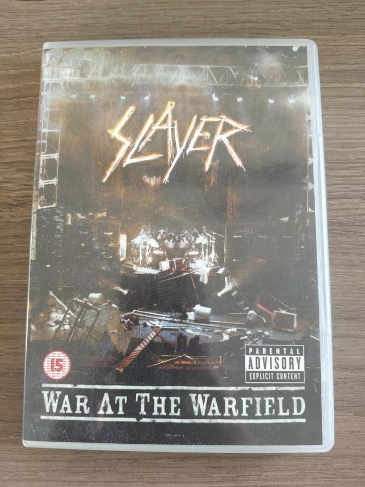 Slayer - War At The Warfield DVD Live San Francisco 2001, Cd's en Dvd's, Dvd's | Muziek en Concerten, Gebruikt, Muziek en Concerten