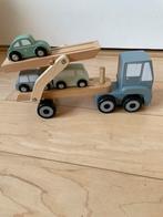 Little Dutch houten truck met oplegger, Kinderen en Baby's, Speelgoed | Houten speelgoed, Ophalen of Verzenden, Gebruikt