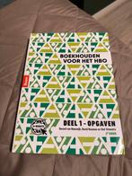 Boekhouden HBO Deel 1 Opgaven, Boeken, Studieboeken en Cursussen, Ophalen of Verzenden, Gamma, Zo goed als nieuw, HBO