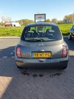 Nissan Micra 1.2 59KW 5DR AUT 2004 Grijs, Auto's, Origineel Nederlands, Te koop, Alcantara, Zilver of Grijs