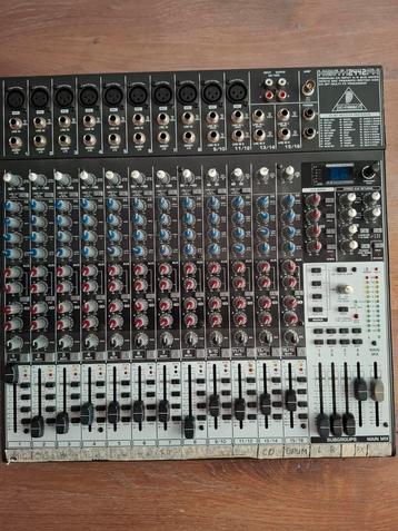 Mengpaneel 16 kan + 8 subs met galm - Behringer Xenyx2442FX beschikbaar voor biedingen