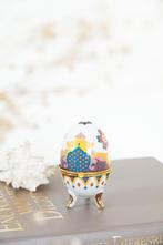Vintage sieraden ei porselein, Antiek en Kunst, Ophalen of Verzenden