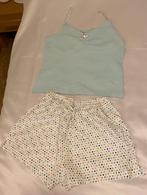 Pyjama set kleur turquoise wit, maat L merk queentex, Maat 42/44 (L), Queentex, Ophalen of Verzenden, Zo goed als nieuw