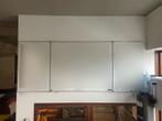 Whiteboard uitklapbaar, Ophalen, Gebruikt, 100 tot 150 cm, 200 cm of meer