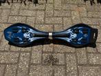 Waveboard blauw, Sport en Fitness, Skateboarden, Ophalen, Zo goed als nieuw, Waveboard
