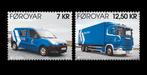 Denemarken Faroer - Postvoertuigen Europa 2013, Postzegels en Munten, Postzegels | Europa | Scandinavië, Ophalen of Verzenden