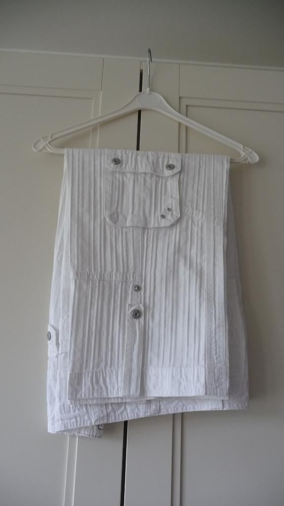 Witte broek So Soire - 36, Maat 38/40 (M), Wit, Ophalen of Verzenden, Zo goed als nieuw