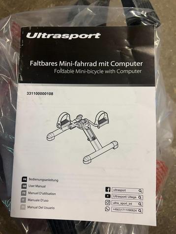 Ultrasport mini fiets met computer Nieuw. beschikbaar voor biedingen