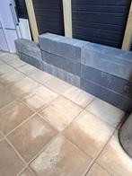 Linia Excellence 15x15x60 Grijs/zwart borderblokken 8st, Tuin en Terras, Ophalen, Nieuw, Beton