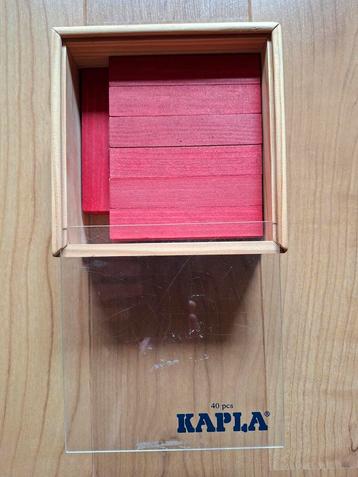Kapla rood 40 stuks in houten kistje beschikbaar voor biedingen