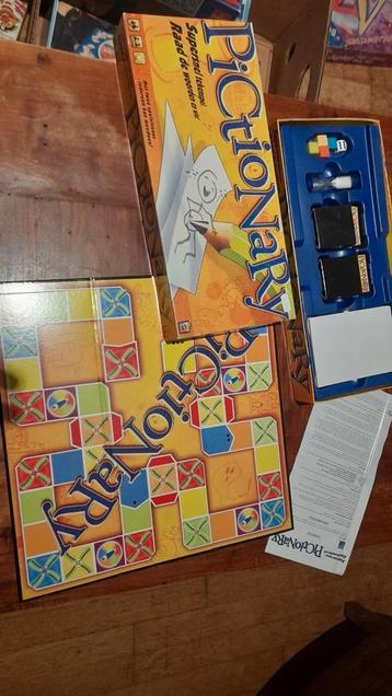 Pictionary supersnel tekenspel origineel compleet  beschikbaar voor biedingen