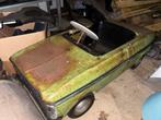 Antieke Moskvitch trapauto - Groen, Kinderen en Baby's, Speelgoed | Buiten | Skelters, Ophalen, Gebruikt, Overige merken