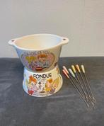 Blond Amsterdam fonduepan/ set, Ophalen, Zo goed als nieuw, Brander, Fondueset