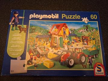Playmobil Puzzel - 60 Stukjes beschikbaar voor biedingen