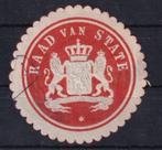 B183) NL vignet Raad van State, Postzegels en Munten, Postzegels | Nederland, Ophalen of Verzenden, T/m 1940, Gestempeld