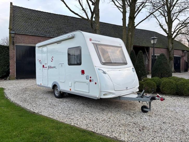 Sterckeman STARLETT 420 CP/MOVER/LUIFEL, Caravans en Kamperen, Caravans, Bedrijf, tot en met 3, 750 - 1000 kg, Overige merken