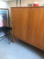 Leuke vintage Brutalist Scandinavisch opbergkast kabinet, Huis en Inrichting, Kasten | Dressoirs, Ophalen, Gebruikt, 25 tot 50 cm