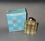 Volle parfum miniatuur -  Courreges in blue + doosje, Ophalen of Verzenden, Zo goed als nieuw, Miniatuur, Gevuld