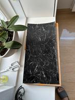 Zwarte Marmer Vensterbank Folie, Kunststof, Vensterbanken, Nieuw, Ophalen of Verzenden