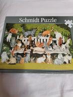 Leuke katten puzzel van 1000 stukjes, Ophalen of Verzenden, Zo goed als nieuw
