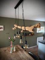 Hanglamp drijfhoutlamp, Huis en Inrichting, Lampen | Hanglampen, Ophalen, Scandinavisch, Landelijk, Drijfhout, Zo goed als nieuw